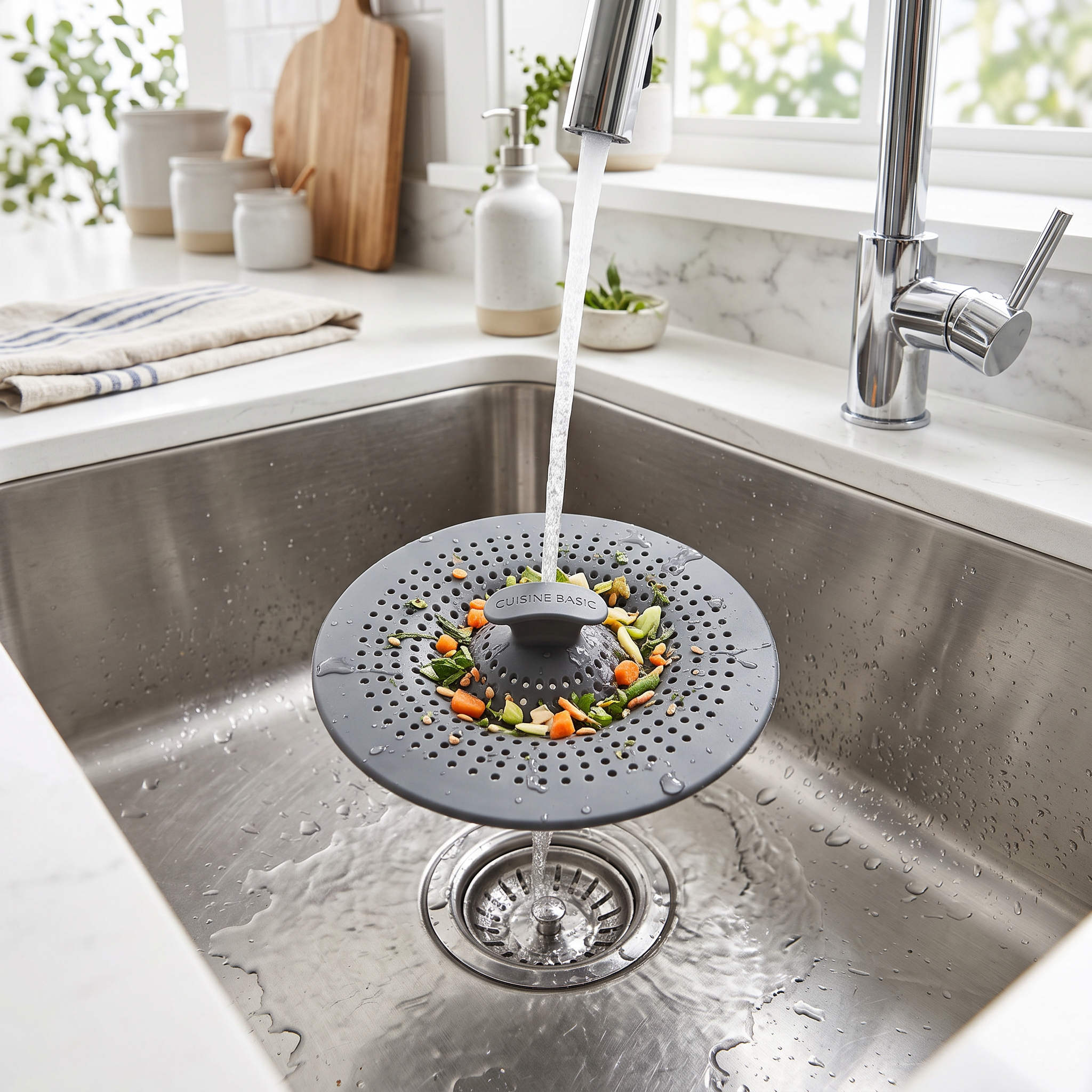 Silicone Kitchen Drain Strainer (2-Pack) - Vital Healing Shop