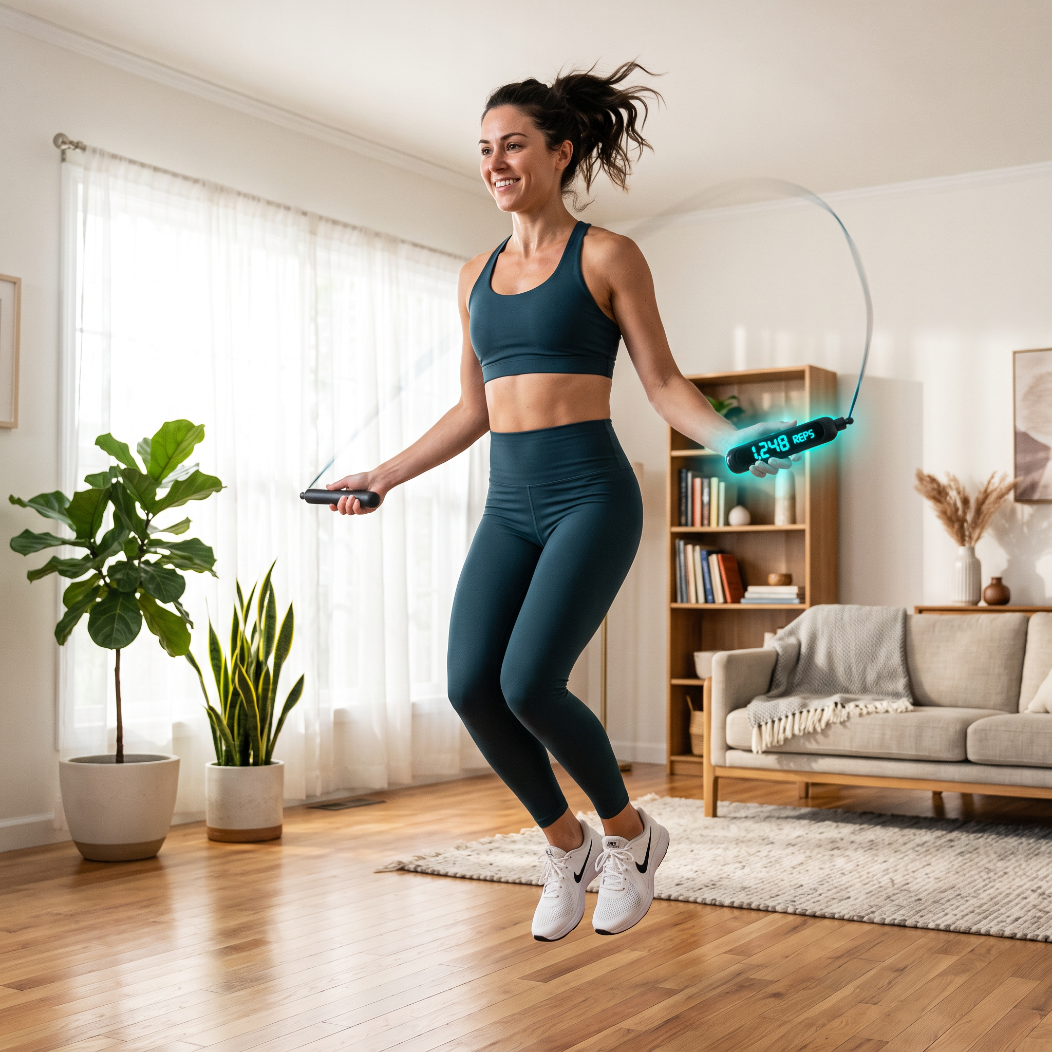 2-in-1 Cordless Digital Jump Rope - Vital Healing Shop
