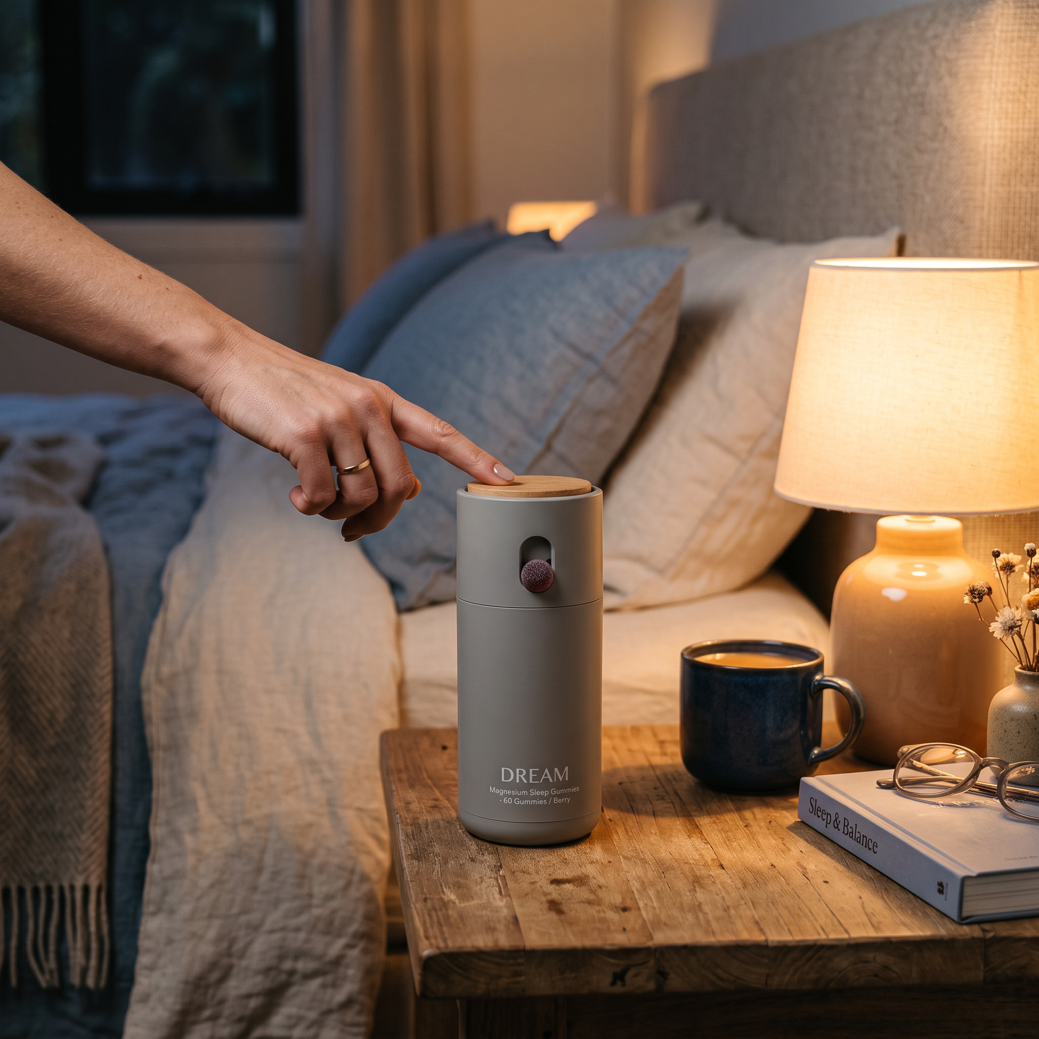 Magnesium Sleep Gummies Dispenser - Vital Healing Shop