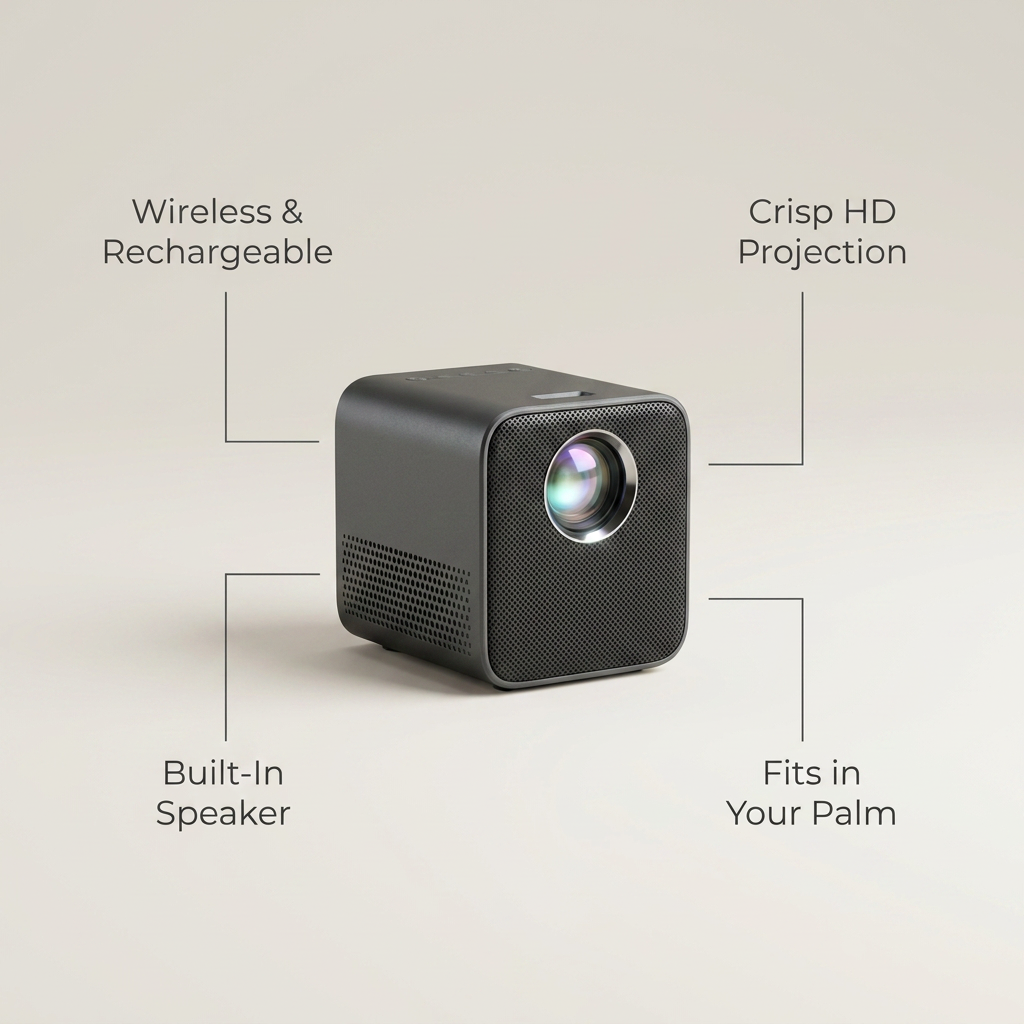 Mini projector features