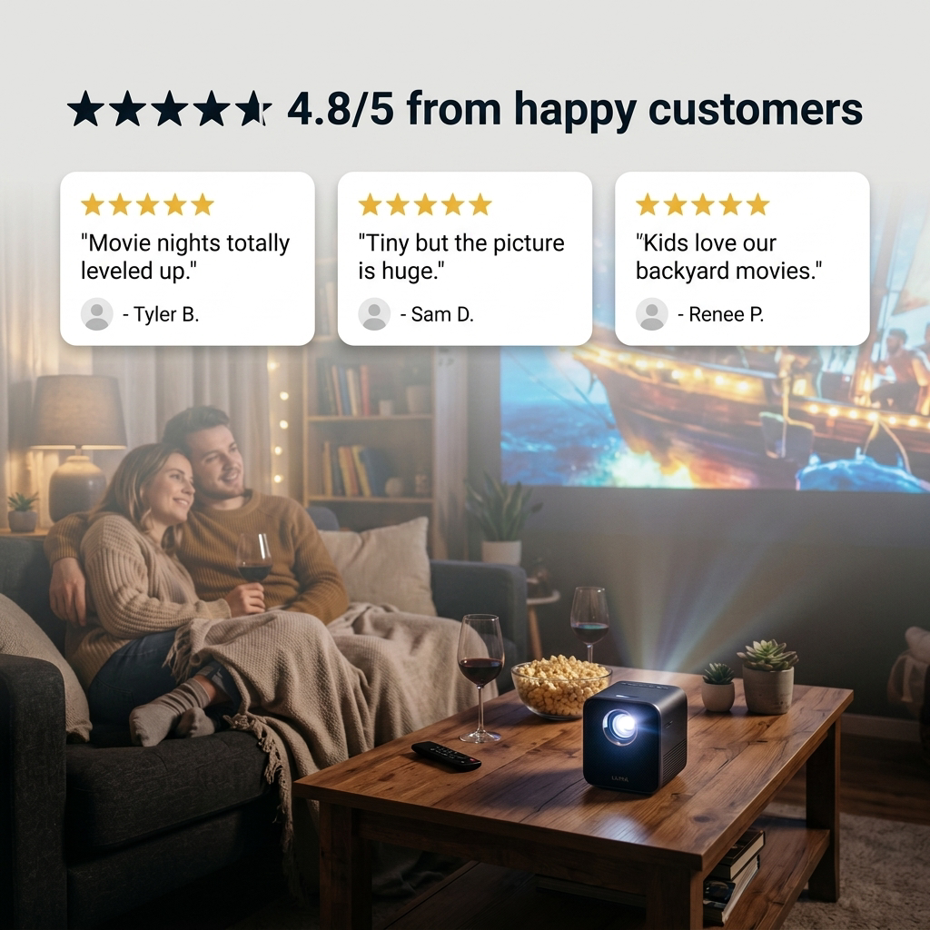Customer reviews for mini projector