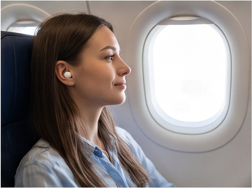 Ear Plugs for Sleeping - Moldable Silicone Noise Blocking in use — VitalHealing