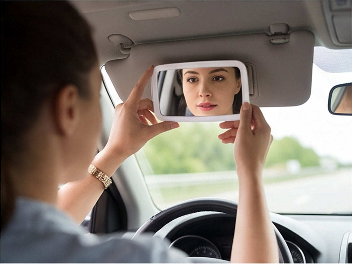 Lighted Vanity Mirror - LED Rechargeable, 3 Sizes in use — VitalHealing