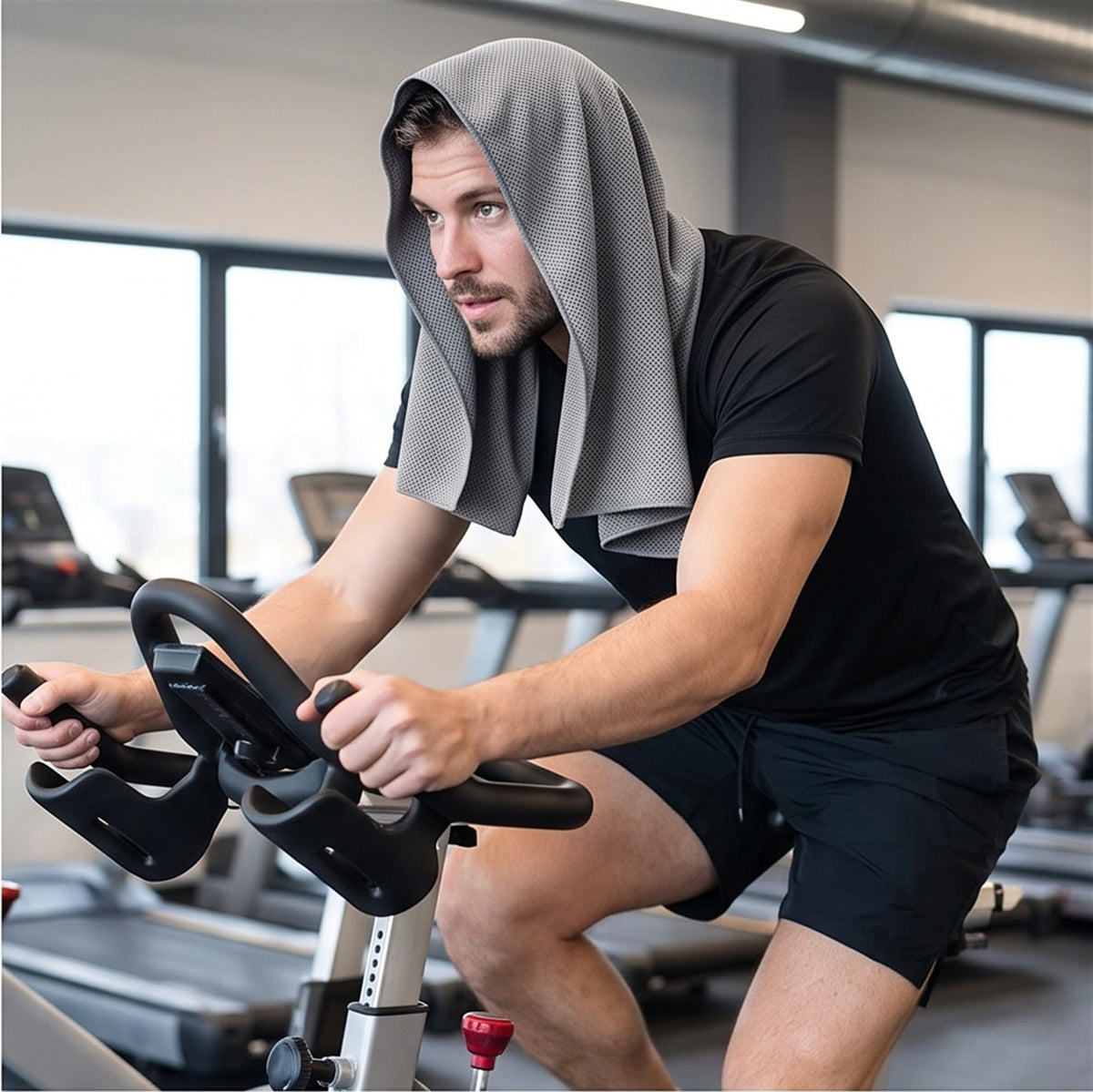 Cooling Towel 3-Pack - Post-Workout in use — VitalHealing